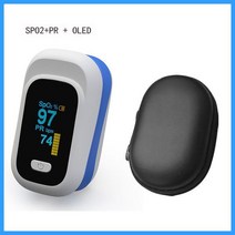 JYouCare가족 손가락 끝 맥박 산소 농도계 Spo2 PR 또는 RR PI 호흡율 건강 관리 Oximetro de dedo 수면 모니터, 03 YK80C BLUE