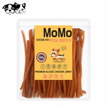모모 치킨 슬라이스 300g 반려견을 위한 맛있는 영양간식 마른간식 수제 댕댕이 반려견