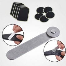 평로라 자전거 롤러 로라 타이어 수리 패치 없음 파일 포함 다기능 도구, 01=1PCS