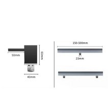 폭포 분수 분수대 인테리어 인공폭포 인공 소형 장식 연못 정원 유럽 풍경 스테인레스 폭포커, A 30cm 폭포수
