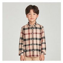닥스키즈 닥스키즈 기모 하우스체크 셔츠 (DTW11XS01M_BG)