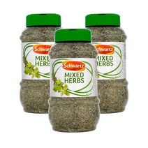 슈왈츠 Schwartz Mixed Herbs 영국 코스트코 허브 믹스 시즈닝 100g, 3팩