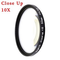 KnightX-휴대폰 카메라 렌즈 필터 37mm 52mm 58mm 핸드폰 클립 CPL ND 타 범용 편 액세서리, Close UP 10X_58mm