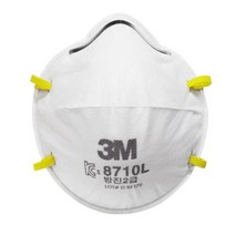 3M 8710 2급 안면부여과식 방진마스크 1박스 (=20개)