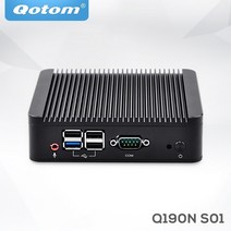 미니피씨 OEM 산업용 베어본 미니 데스크탑 PC N2920 J1900 팬리스 서버 리눅스 우분투 쿼드 코어 x86 컴퓨터, [02] J1900 WIFI, [03] 4G RAM 32G SSD