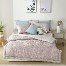 리베리뽀 몽슈슈 면모달 차렵이불 SS