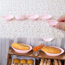 미니를사랑하는사람들 미니어처 핑크 그릇 18종 모음전(16시까지 당일발송) 미니어쳐, 10번 그라탕그릇(5개)