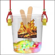 PGM1*^몰자람 LED 쥐불놀이 왕(원심력과 잔상효과) 대형특대형 과학만들기재료 교구 키트 만들기 수업 실험 어린이 DIY 조립^*1췤pgm, *^^옵션*^특대형