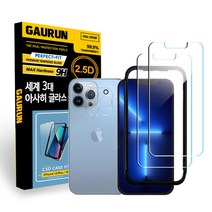 신지모루 휴대폰 빛번짐 방지 카메라 렌즈 강화유리 블랙링 액정보호필름 2p 세트, 1세트