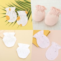 오가닉 신생아 아기 손싸개 발싸개