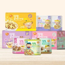 앙팡 올바른 시리얼 30gX15봉지 1박스, 3-5세 레인보우과일맛