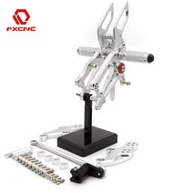 cnc gp shifter rearset footpeg for aprilia rs4 125 4t 2011-2016 조절 가능한 오토바이 발판 리어 세트 리어 세트 풋 페그, 검은색