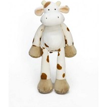 Teddykompaniet Diinglisar Adorable Stuffed Animal Lovely Realistic Large Cow Animal Baby Comforter S, 한개옵션0