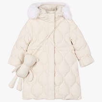 [밀리밤] 여아 곰가방 롱다운 MLJD22T50 NC불광점