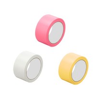 자국안남는 테이프 40mm 잘떨어지는 컬러 멀티 테이프_ 94590EA, 검정색
