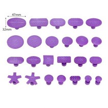 leepee 도구 1 세트 자동차 덴트 풀러 접착제 풀러 탭 제거 키트 auto dent repair kit paintless dent repair tools, 24 개 흡입 컵