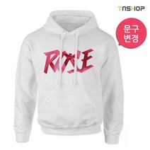 플라워패턴 장미 후드 (가족 우정 티셔츠 여행)