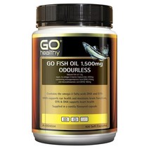 NZ 직구 고 헬시 EPA 피쉬 오일 무취 High Quality 1500mg 420cap 1팩, 상세참조, 수량
