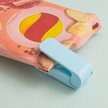 만능 미니실링기 비닐 매직 밀봉기 가정용 포장 봉합기 실링기 자동 과자봉지 비닐밀봉기 F057, 1개, 단품