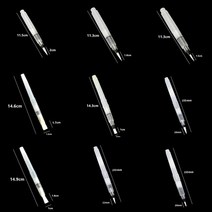 페인트붓 수채화 페인팅용 브러시 펜 리필 가능한 워터 페인트 브러시 9 개, 1.9pcs