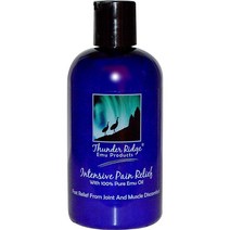 썬더릿지에뮤프로덕츠 인텐시브 페인 릴리프 퓨어 에뮤 오일, 225ml, 1개