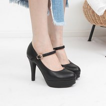 메리제인 가보시 스틸레토 키작녀 펌프스 11cm 구두 힐