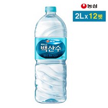 백산수 2L, 12개, 2리터