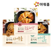 아워홈 아워홈 베이커리 크로와상외 3개 골라담기, 시나몬롤1봉+메이플피칸2봉