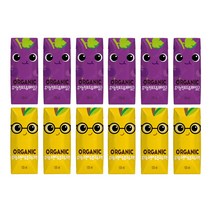 오가닉유기농 트니지니125ml 각6개씩 (총12팩), 125ml