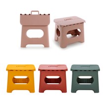 캠핑 간이접이식의자 스툴 휴대용 보조의자, 그린