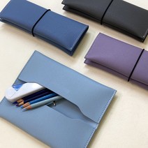 오브리즈 1+1 새학기 이벤트 국내제작 양면 밴딩 펜파우치 필통 펜케이스, 파스텔핑크