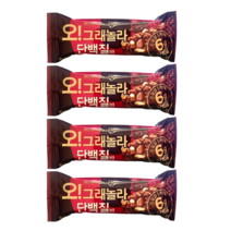 오리온 그래놀라 단백질바, 40g, 4개