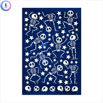 야광스티커 해골 포즈 NS-70, 쿠팡 본상품선택