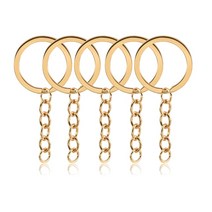 레진몰드 키체인 펜던트 수지 몰드 아버지의 날 어머니의 실리콘 엄마 아빠 쥬얼리 공예품 만들기, 52 KC Gold-5Pcs