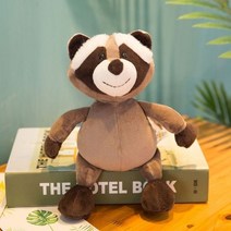 인형 25cm 살아있는 사자 호랑이 코끼리 원숭이 표범 기린 너구리 숲 동물 선물