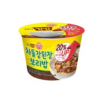 오뚜기 차돌 강된장 보리밥 컵밥, 280g, 6개