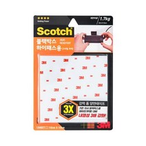 3M 블랙박스 하이패스용 고내열 강력 폼양면테이프