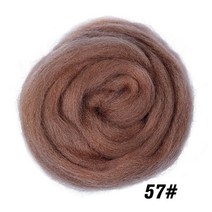 부직포 천연 가습기 만들기 재료 MIUSIE-26 색 펠팅 양모 소프트 울 섬유 로빙 바늘 및 공예 DIY 인형 여, 18 57