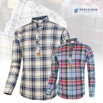 필골드 MS509 산토니니체크 헨리넥셔츠