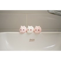 [핸드메이드] 바니비누 저자극 토끼 비누 50g 120g 200g / 거품망 무료 증정, 01. 하양토끼비누, 선택안함