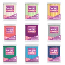 스컬피 수플레 Sculpey Souffle 48g/경량 폴리머클레이, JSSU6004 수플레-Rasberry