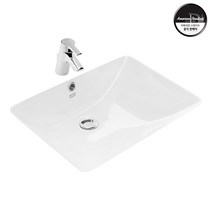 웨이브S C155500L-6DAKAA70S 아메리칸스탠다드 언더볼세면기, 아메리칸스텐다드부속벽배수타입