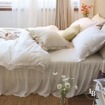 바자르 린넨 텐셀 바이오워싱 침구세트 Q/K겸용