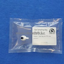 테드라백 Tedlar Bag 가스샘플링백 300ml~100L PTFE Valve PVDF Film VOCs, CL-KYN31-40L, 1개