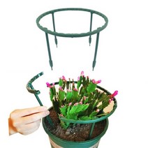 JHT 울타리형 조립 원예 용 화초 고정 화분 식물 지지대 4개입 2세트, 제품선택, 지름 25cm, 4개