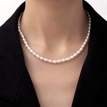Zebeer 14K 천연 진주 목걸이 여자 악세사리