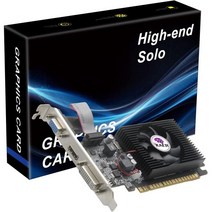 KAER Geforce GT 730 2GBDDR3 그래픽 카드 DirectX 11 64비트 PCI 2.0 x8 트리플 모니터 비디오 VGA DVI D HDMI 엔비디아 GPU, GT-730-2GB