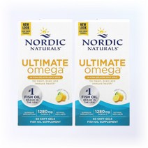 노르딕네츄럴 얼티메이트 오메가3 1280mg 레몬향 60소프트겔 2개