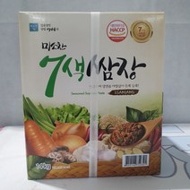 미소찬 7색쌈장 지함 1개 1박스