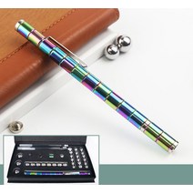 마그네틱 펜 피젯 스피너 키덜트 자석 볼펜 크리에이티브 pencil, 업그레이드 세트 - 컬러 pen